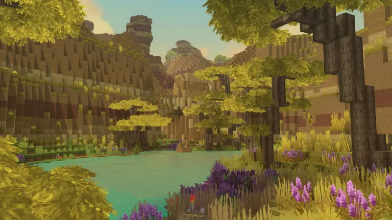 Grotte et minerais dans Hytale