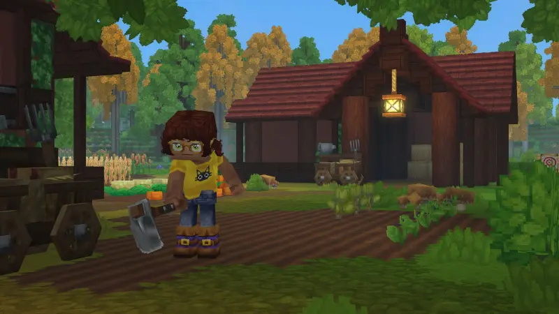 Construction de joueurs dans Hytale